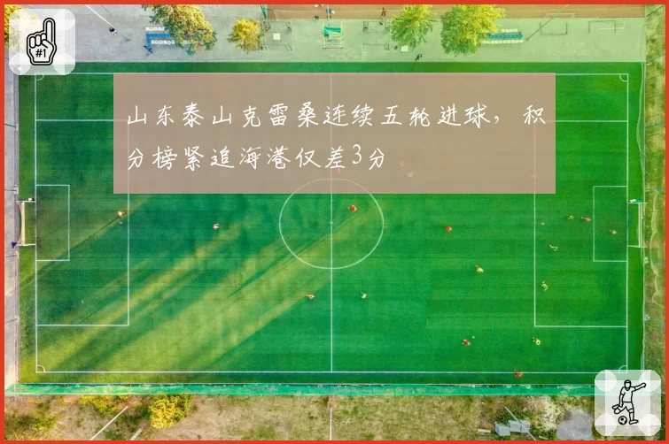 山东泰山克雷桑连续五轮进球，积分榜紧追海港仅差3分
