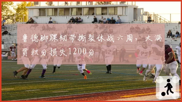 鲁德脚踝韧带撕裂休战六周，大满贯积分损失1200分